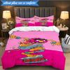 3PCS Muppet Rock Stars Bedding Set 2D Printing (Includes 1 Duvet Cover + 2 Pillowcases Coreless), Bedroom decor,Fan gift