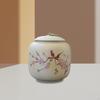 Tea Container Portable 800ml Storage Traditional Leaves Tin Jar for Candy