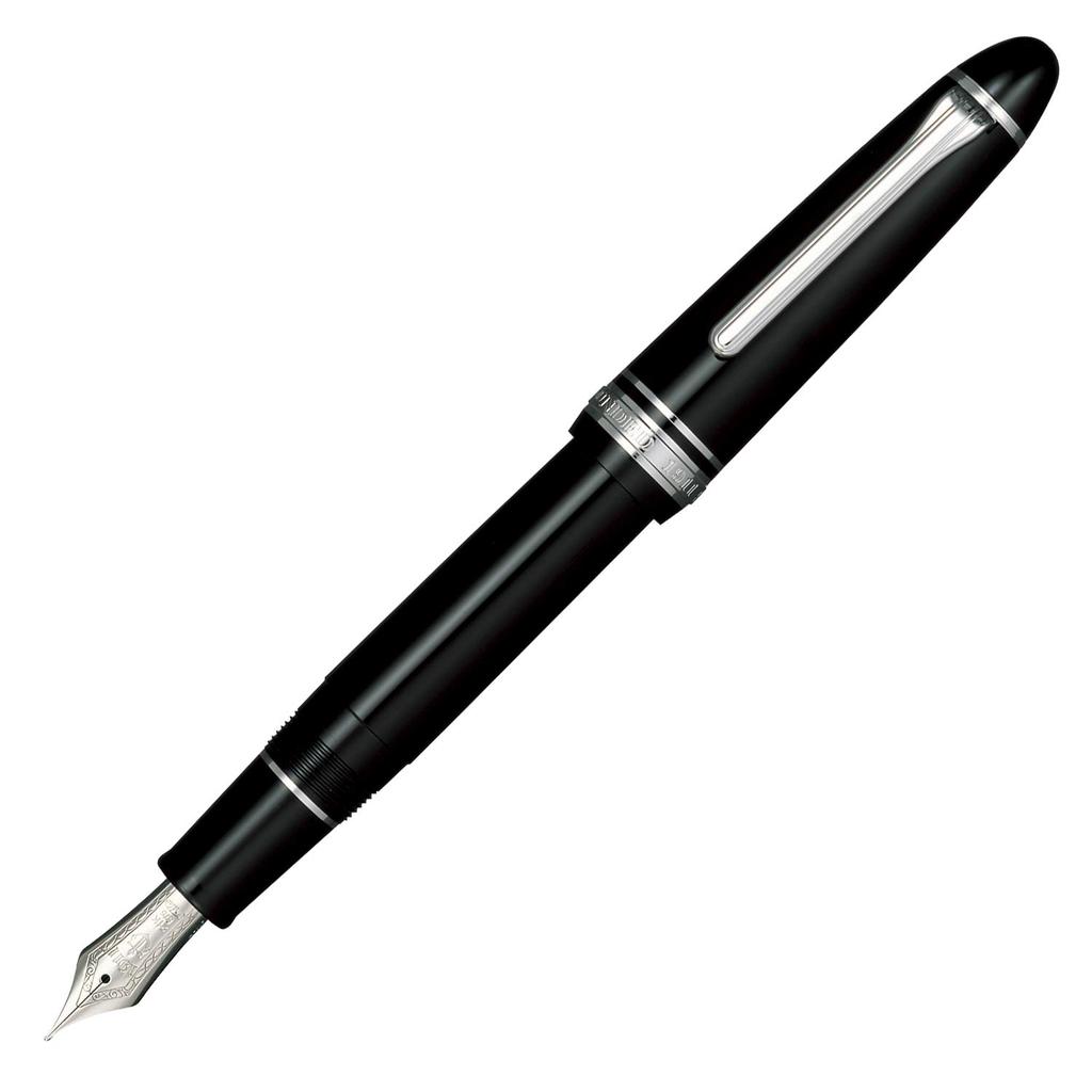 Перьевая ручка Sailor Profit 21 Silver Black Medium Fine 11-2024-320