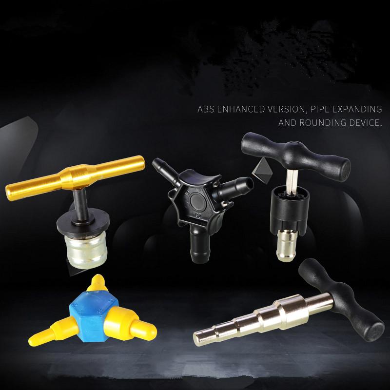 Алюминиевый Пластиковый Труборез Т-Калибратор Станочный Инструмент Трубогиб для Линейных Труб Фитинг Ручной Инструмент Сантехника Обжимной Многофункциональный Инструмент