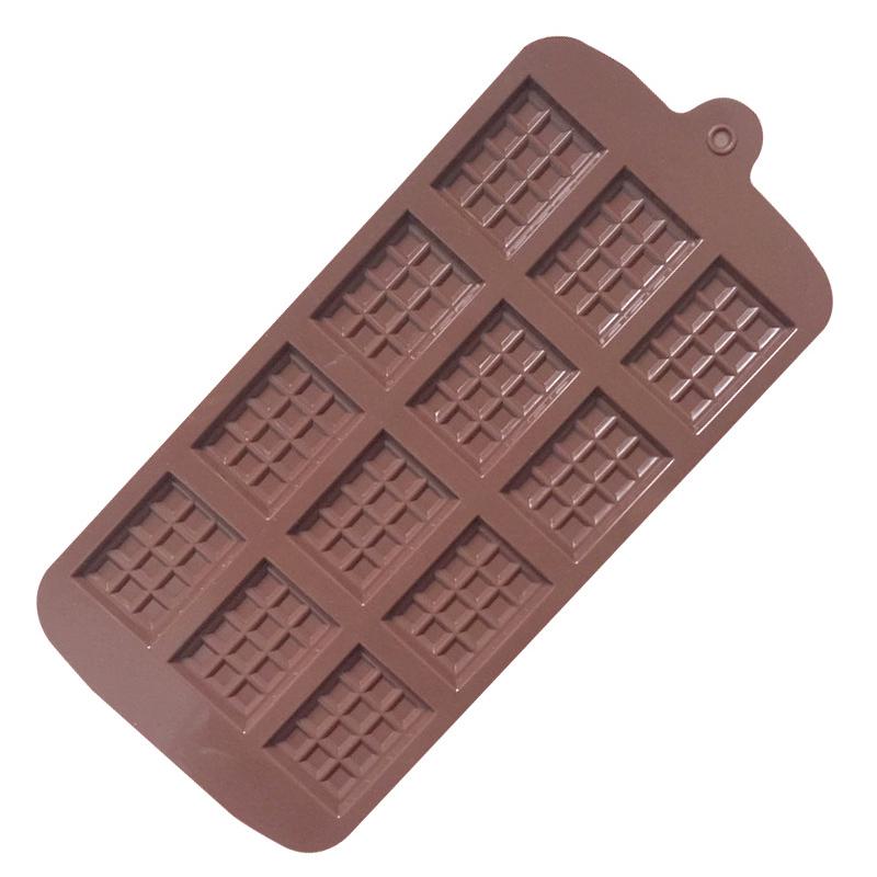 Cake Muffin Molds Baking Accessories Chocolate Mold Silicone 12 Even DIY Candy ADM