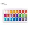 1 Box 1ML Watercolor Paint Metallic Glitter Watercolor Pigment Portable Vibrant Solid Paint Box for Artists