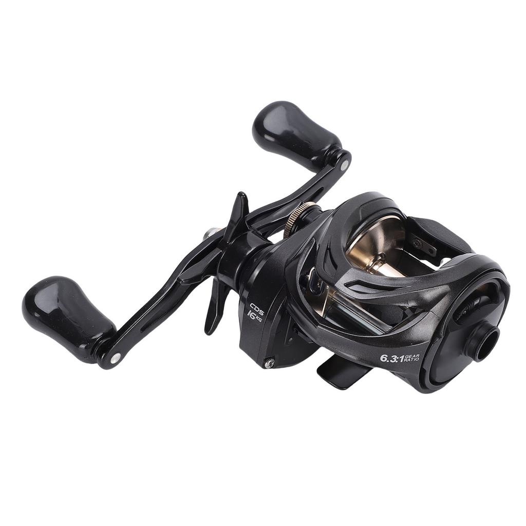 Bait Reel Right Handle Baitcasting Reel Outdoor Lure Baitcaster 16KG Braking Force Lightweight Composite Material
