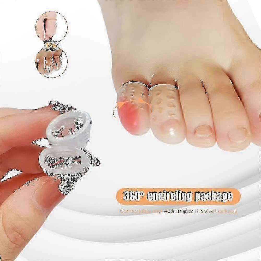 Silicone Anti-Friction Toe Protectors: Breathable Caps for Little Toe Corn Protection