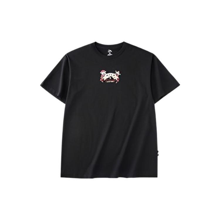 Anta Life Collection T Shirt Unisex Basic Black 172238103R-3