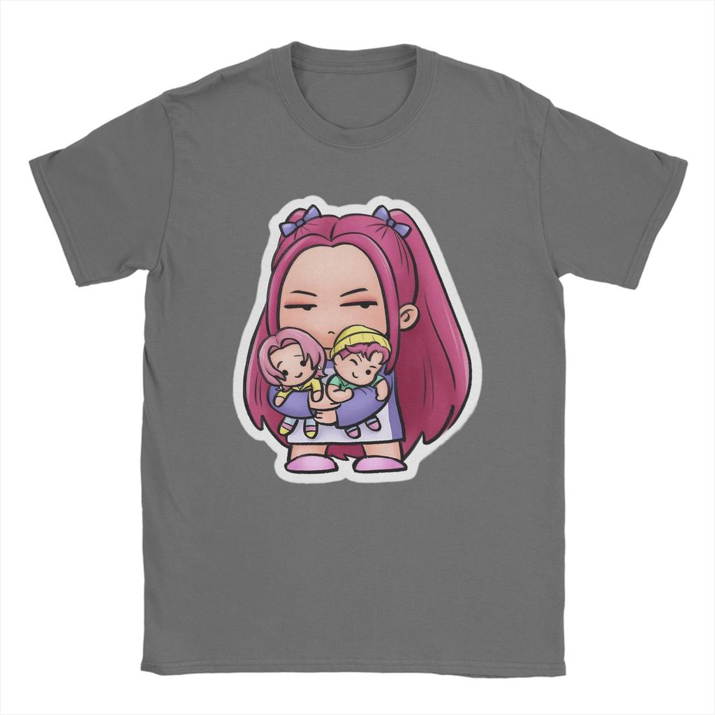 Men's Mira Fan art from K-pop Demon Hunters T Shirts  100% Cotton Tops Novelty Short Sleeve Round Collar Tees Unique T-Shirts