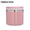 630/1000MLWith Handle Portable  Soup Bowl Thermal Storage Container Sealed Bento Box Insulated Lunch Box Portable Lunch Box