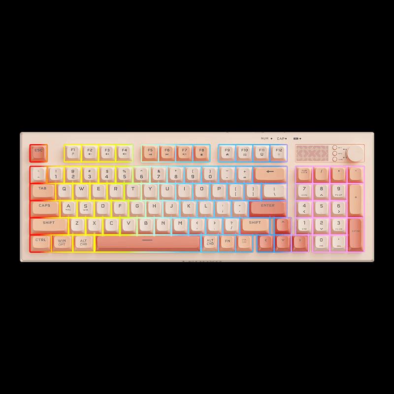 Lenovo K2 Pro Tri-Mode Office Keyboard with Mixed Backlight