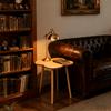 1pc Retro Patterned Edge Table, Suitable for Living Room as a Home Use Side Table, Small Room Coffee Table