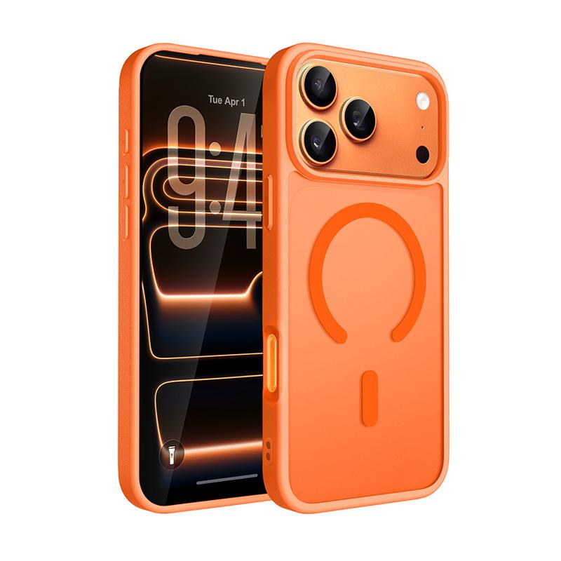 Матовый ударопрочный чехол для телефона Apple 17 Pro Max - Ощущение кожи, В наличии
