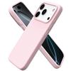 Высококачественный чехол из жидкого силикона для iPhone 13, 14, 15, 16, 17 Pro Max - Женская версия