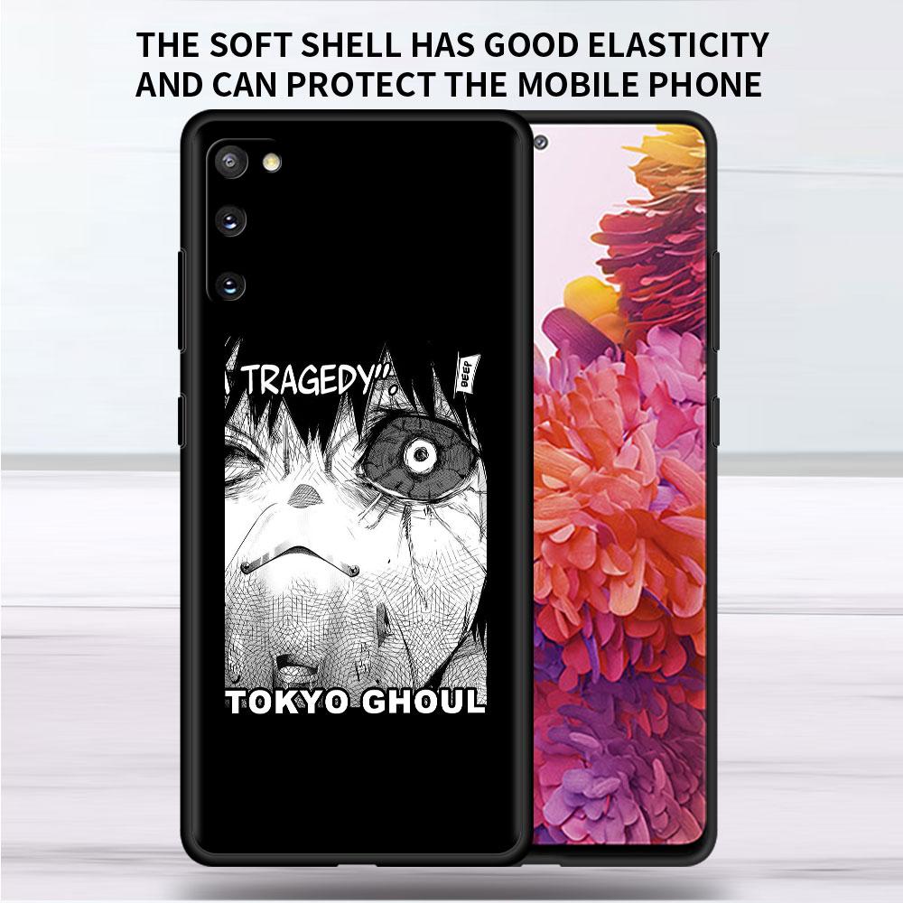 Мягкий чехол для Samsung Galaxy Note 20 Ultra 10 Plus Lite A50 A70 A20 A40 A20e 9 8 A60 A10e Funda, чехол для телефона Tokyo Ghoul Anime