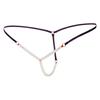 Women Sexy Faux Pearl String Massage Underwear Briefs Thongs G-String Knickers