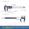 Syntek Electronic Digital Vernier Caliper, 0-150mm, Full Screen Plastic Measuring Tool for Jewelry and Crafts