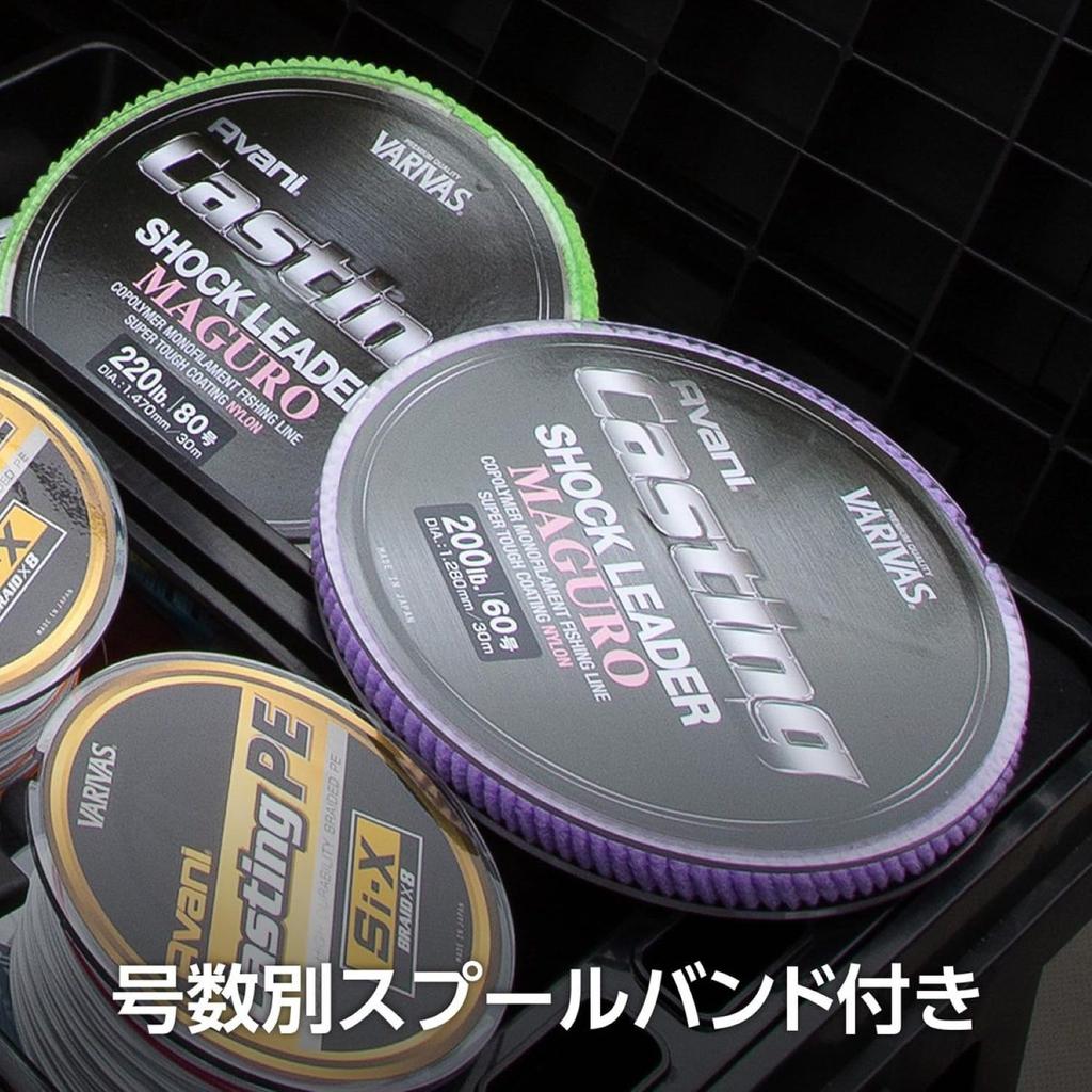 VARIVAS Shock Leader Avani Casting Tuna Nylon 30 м 80 220 фунтов Прозрачный розовый №.