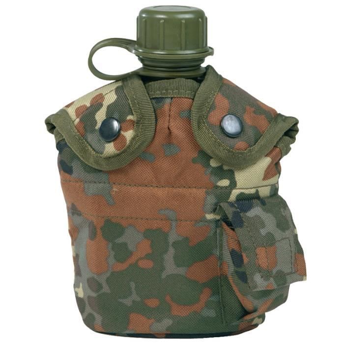 Mil-Tec US Style Cantine Et La Coupe Flecktarn