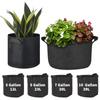 2/5/7/10 Gallons Garden Grow Bags Fabric Plant Grow Bags Strawberry Vegetables Planting Pots Flower Containers Planter Pouch