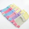 6 пар женских носков с пятью пальцами, хлопковые, дышащие, эластичные, короткие носки до щиколотки, повседневные, высококачественные носки для девочек, мягкие, забавные носки с пальцами