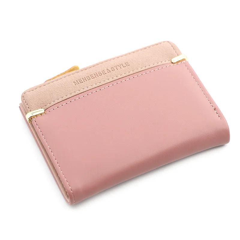 Women's Wallet Short Women Ultrathin Coin Purse Fashion Wallets for Woman Card Holder Small Ladies Hasp Mini Clutch for Girl