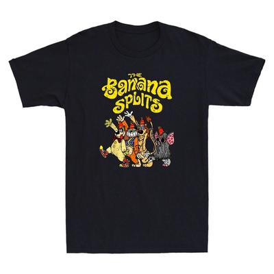 Аниме футболка The Banana Splits,Мультяшные Мемные Животные лот