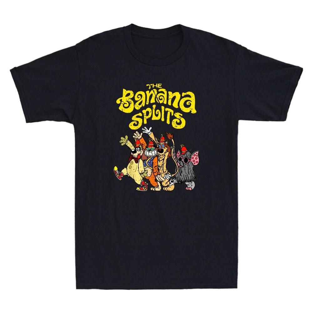The Banana Splits anime T Shirt Mens Womens Tees Top,Cartoon Meme Animals lot