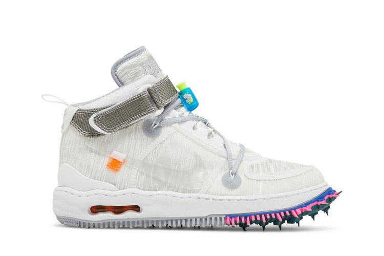 Nike Air Force 1 Mid Off-White Белый
