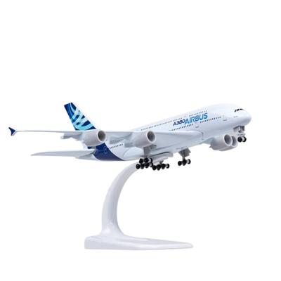 1/400 Литой Симуляционный Сплав Игрушки Модель 20 см Airbus 380 Прототип Самолета A380 Модель Самолета Украшения Авиационная Коллекция