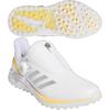 Обувь для гольфа Solar Motion Boa 24 Обувь Spark см 2E [Adidas Golf] Женская Белый/Серебристый металлик/Полу 23.0