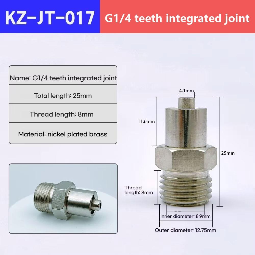 1 шт. G1/8 G1/4 M10*1 M12*1 Адаптер дозирующего клапана Лауэр-Лок Латунный соединитель дозирующего клапана Двойная резьба Автоматический