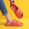 WTEMPO Women's Soft Sole Slippers Summer Beach Thick Platform Slippers Sandals Korean Couple EVA Slippers for Home Flip Flops