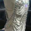 Rhinestone Bikini Breast Chain, Fashionable Multi-Layer Crystal Bra Chain, Sexy Rhinestone Body Chain Accessories For Women