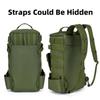 Multifunctional Tactical Fishing Tackle Bag With Rod Holders Fish Equipment Storage Camping Outdoor Large Capacity Backpack