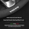 Дышащий и противоскользящий Для Volvo S60 V50 XC40 XC60 XC70 XC90 S40 S90 C30 V40 V60 V90 Автомобильный замшевый кожаный чехол на руль