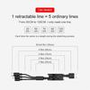 3 в 1 USB-кабель для быстрой зарядки Кабель USB Type C для iPhone Samsung Huawei Xiaomi Micro USB Lightning Cable Зарядное устройство