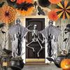1pc Halloween Hanging Skeleton Ghost, Hanging Skull Horror Ghost, Haunted House Entrance Decor, Patio Garden Outdoor Decoration