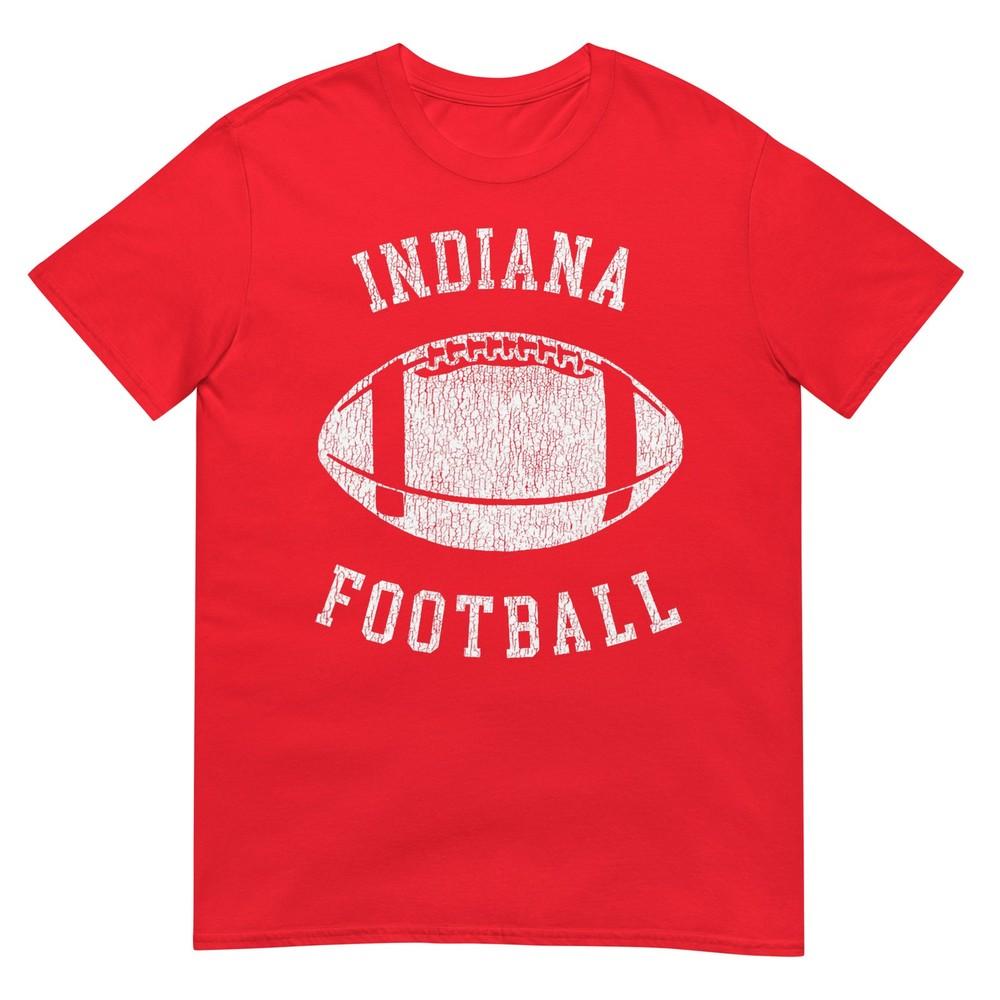 Indiana Football Distressed Vintage 80s Throwback Classic TShirt