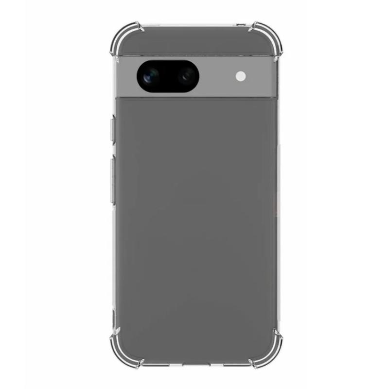 Для Google Pixel 8a Прозрачный ТПУ чехол WANLONFENG Серия 2.0мм Задняя крышка телефона