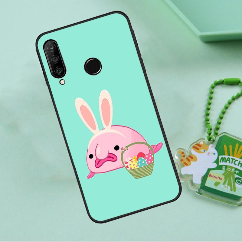 Милый рыбо-капля Для Huawei Nova 12i 12s 7i 8i 11i 9 10 SE Y90 Y60 Y70 Y72 Y61 Y91 P30 P40 Lite P60 Pro Чехол