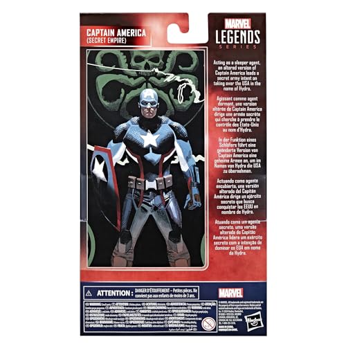 Marvel Legends Series Капитан Америка Тайная Империя Коллекционная фигурка лимитированной серии со щитом
