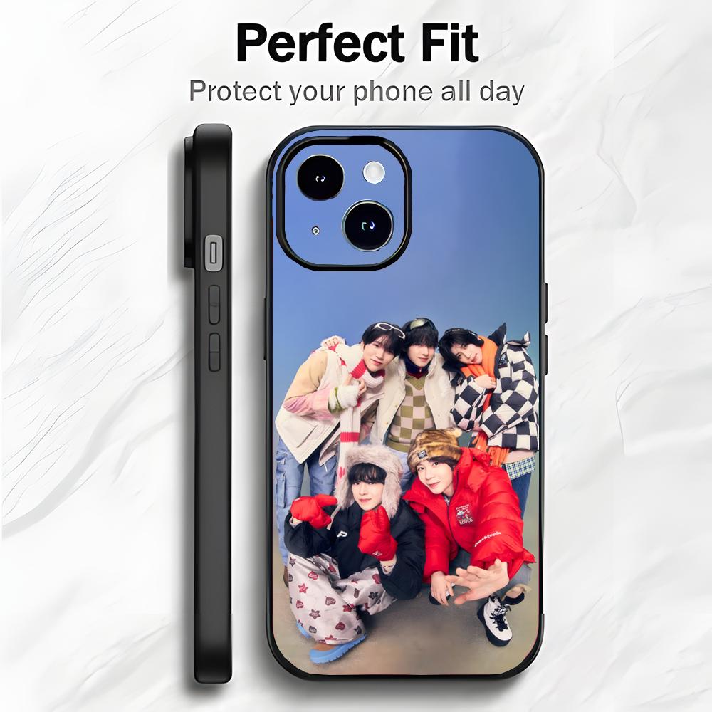 Красивая K-pop группа N-NCT Wish Чехол для телефона Чехол для телефона Мягкая упаковка Легкий Для iPhone17 16 15 14 13ProMax