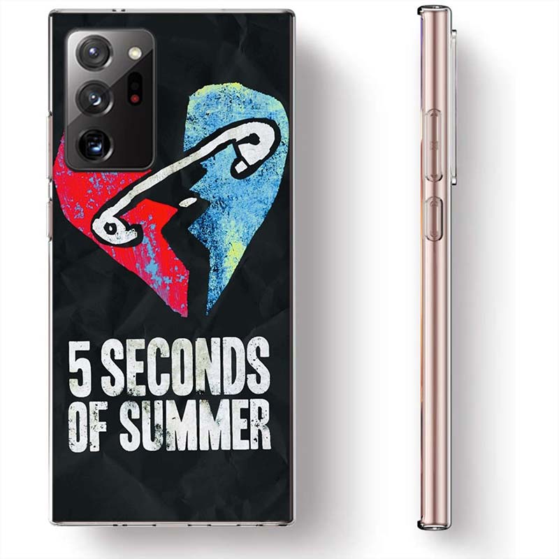 5 Sos Seconds Летний чехол для телефона для Samsung A16 A17 A26 A36 A37 A56 A57 A12 A22 A32 A52S A07 A06 A02S A72 Galaxy A70 A50S A71 A5