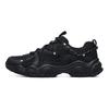 Fila Fluid 4 Cat Paw 4.0 Ткань, синтетическая кожа, ретро, ​​повседневная одежда, прочные низкие кроссовки в стиле «папиных кроссовок» для мужчин, черные F12M232127FBK