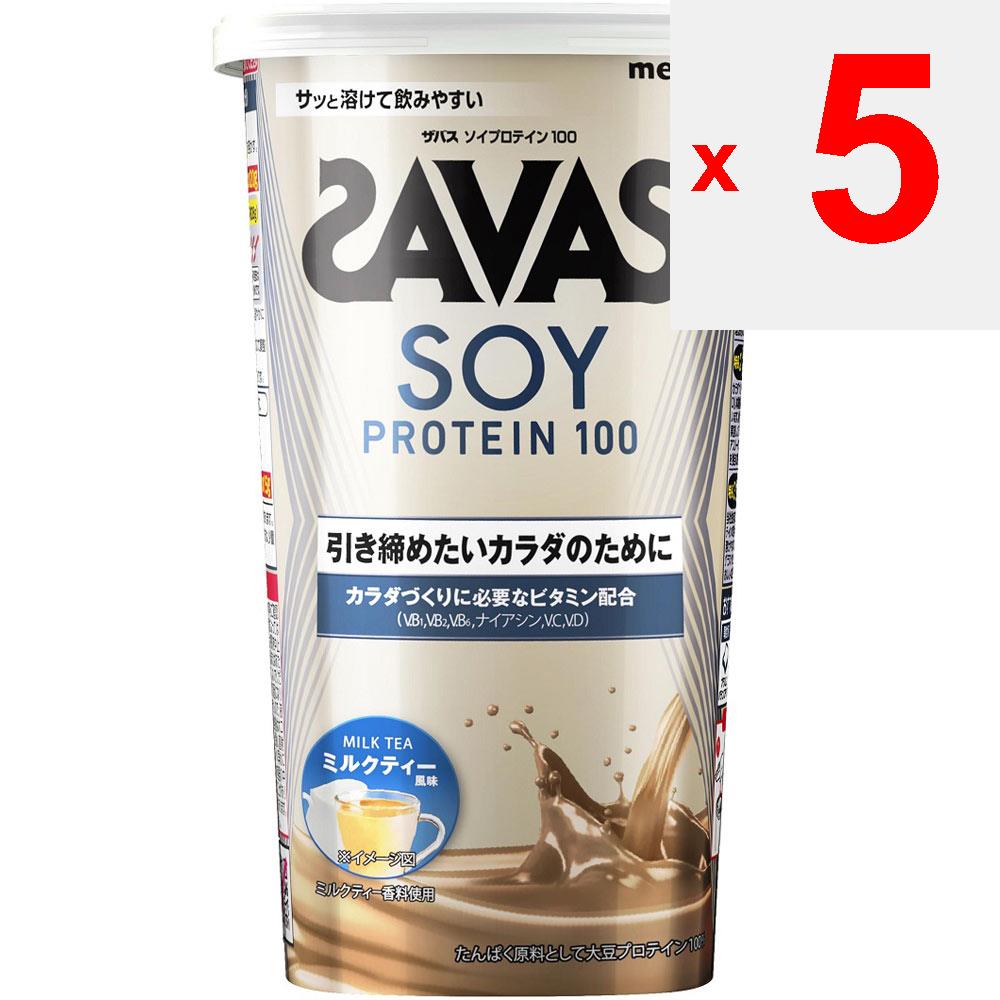 MEIJI Zavas Soy Protein 100 со вкусом молочного чая 11 порций 224 г ZABAS ZABAS