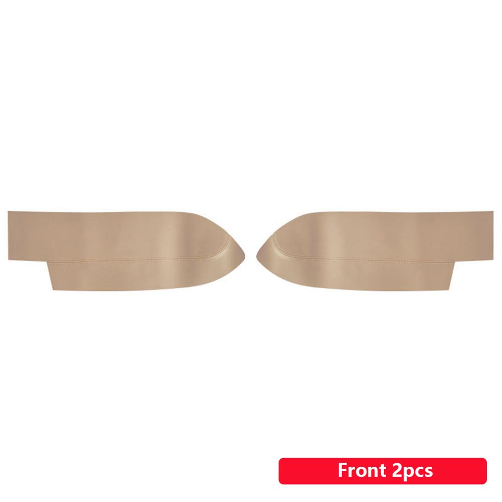 Черный кожаный чехол на подлокотник передней двери для Honda CRV 2007 2008 2009 2010 2011, подлокотник двери автомобиля, панель кожного покрова, отделка