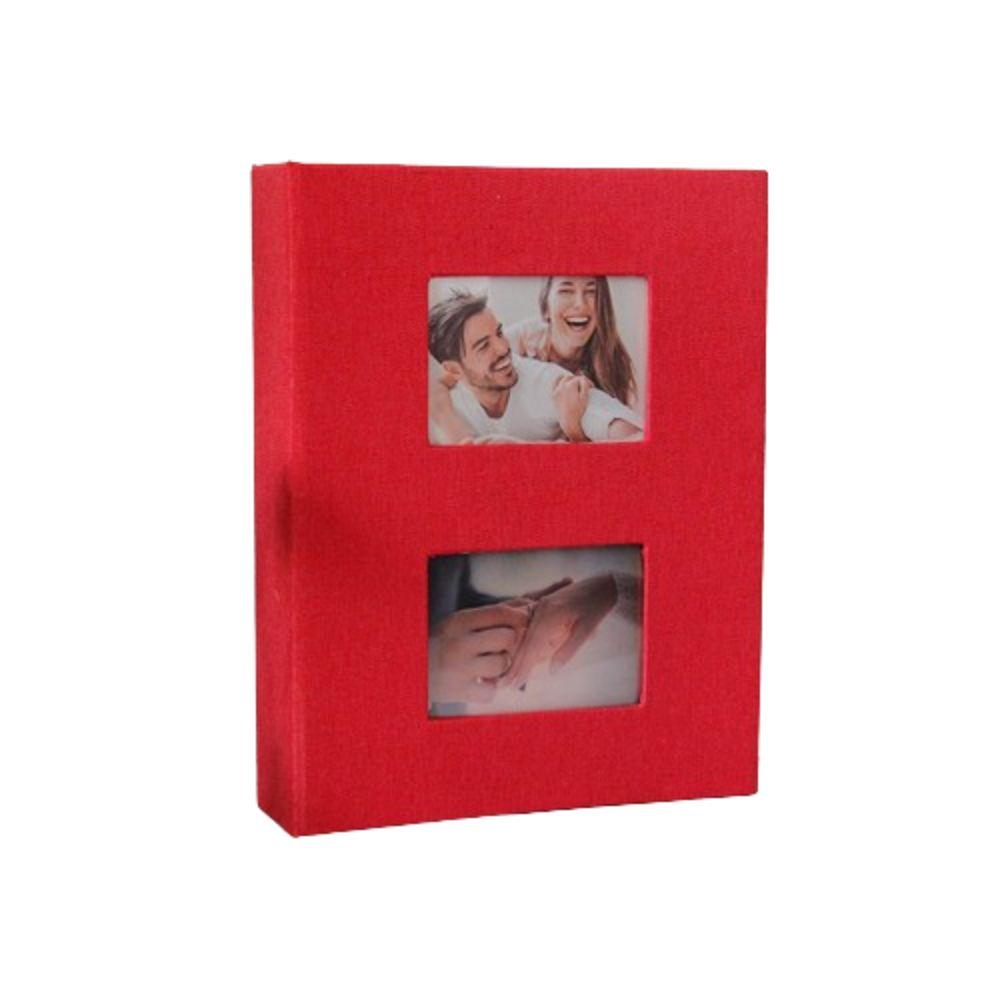 6-inch Picture Albums Book 200Pcs Large Scrapbook Album Linen Cover Photo Album  Family Anniversary