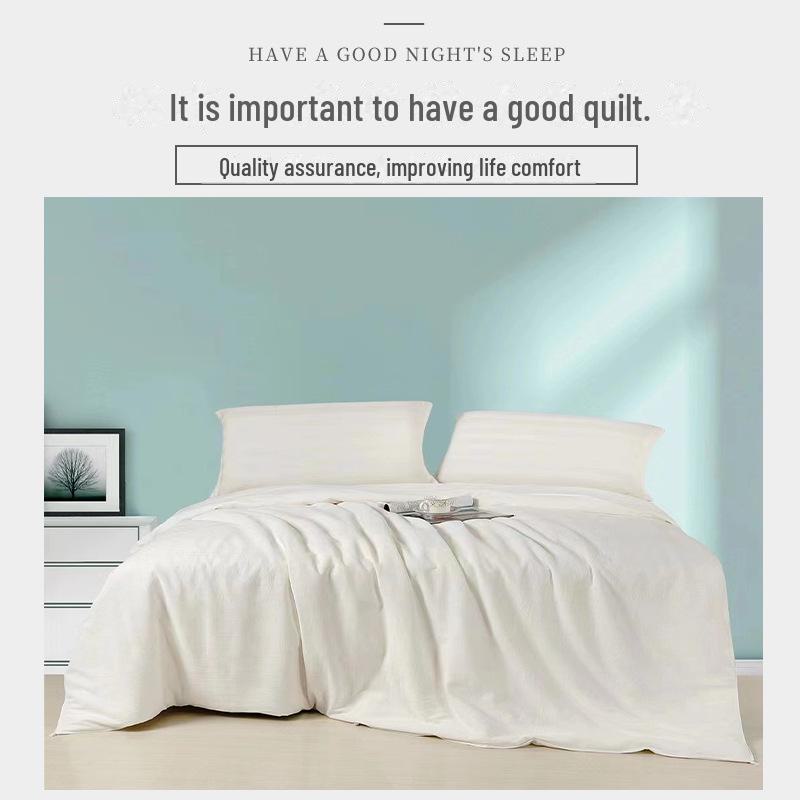 Роскошное одеяло из хлопково-шелкового волокна: Круглогодичный комфорт