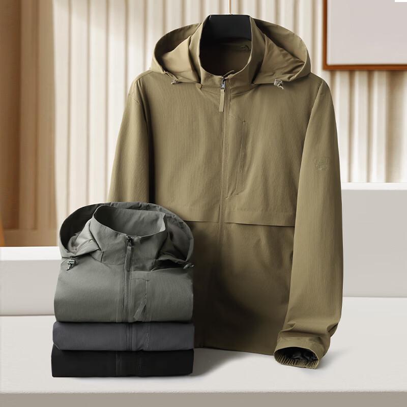 Dibenze Мужская повседневная куртка большого размера на весну-осень