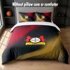 Bayer Leverkusen Football Design Bed Bedding Set 1 Duvet Cover + 2 Pillowcases Soft Breathable Household Bed Linens