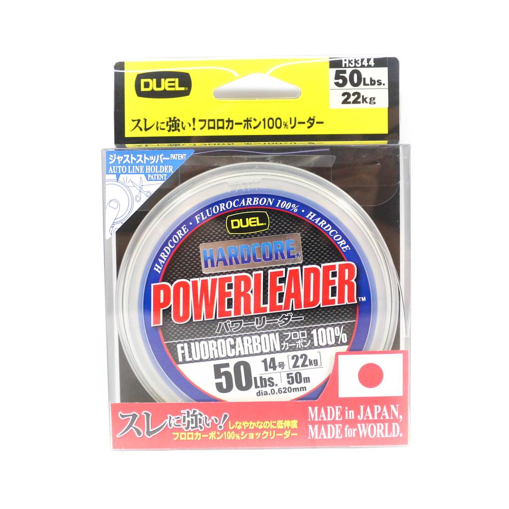 Yo Zuri Duel Hardcore Power Leader Флюорокарбон 50 фунтов 50 м H3344 (1202)