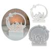 Christmas Tree and House Candle Holder Molds Candlestick Molds Tealight Candle Holder Silicone Molds Table Decorations